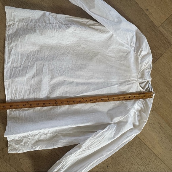 Thakoon Womens White Long Sleeve Blouse White Small - Picture 2 of 5